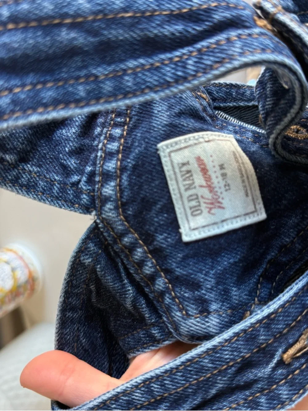 3/$20⚡️ Old Navy Dark Wash Unisex Workwear Jean Overalls Denim Y2K Inspired